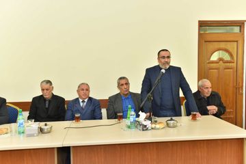 ® Siyavuş Novruzov Babək rayonunun Cəhri kəndində seçicilərlə görüşüb