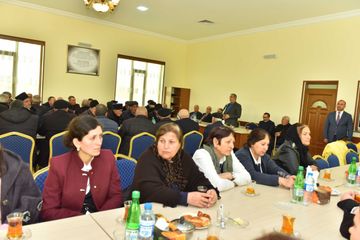 ® Siyavuş Novruzov Babək rayonunun Cəhri kəndində seçicilərlə görüşüb