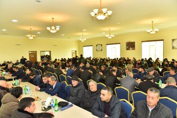 ® Siyavuş Novruzov Babək rayonunun Cəhri kəndində seçicilərlə görüşüb
