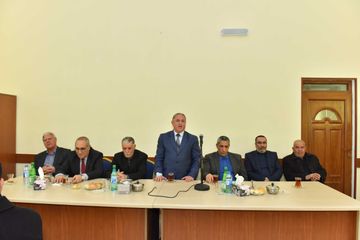® Siyavuş Novruzov Babək rayonunun Cəhri kəndində seçicilərlə görüşüb