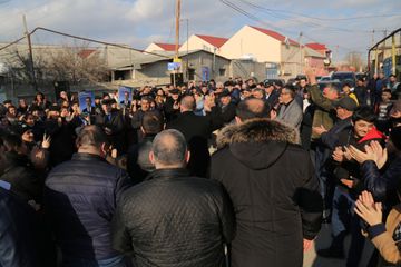 ® Rauf Arifoğlunun Naximov küçəsində seçicilərlə möhtəşəm görüşü - FOTOSESSİYA