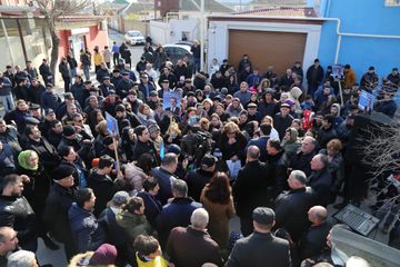 ® Rauf Arifoğlunun Naximov küçəsində seçicilərlə möhtəşəm görüşü - FOTOSESSİYA