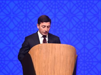 Prezident İlham Əliyev regionların 2019-2023-cü illərdə sosial-iqtisadi inkişafı Dövlət Proqramının icrasının I ilinin yekunlarına həsr olunan konfransda iştirak edib - YENİLƏNİB-1