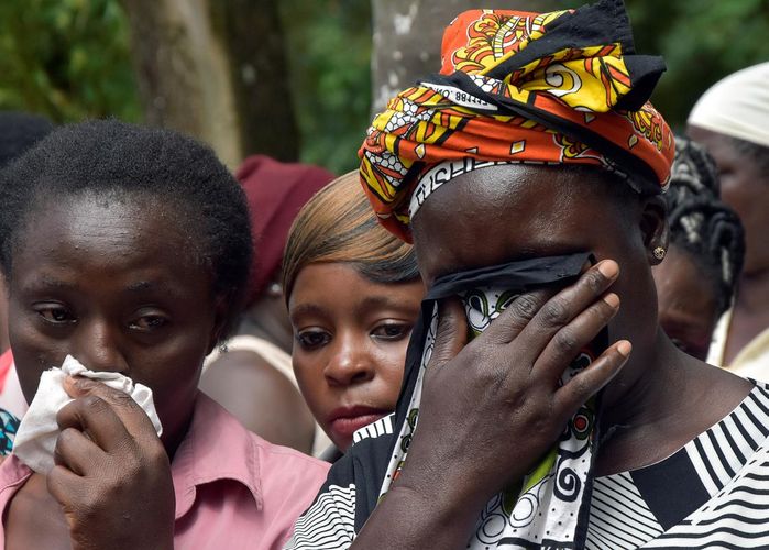 Rushing downstairs at end of school, 14 Kenyan children killed in stampede
