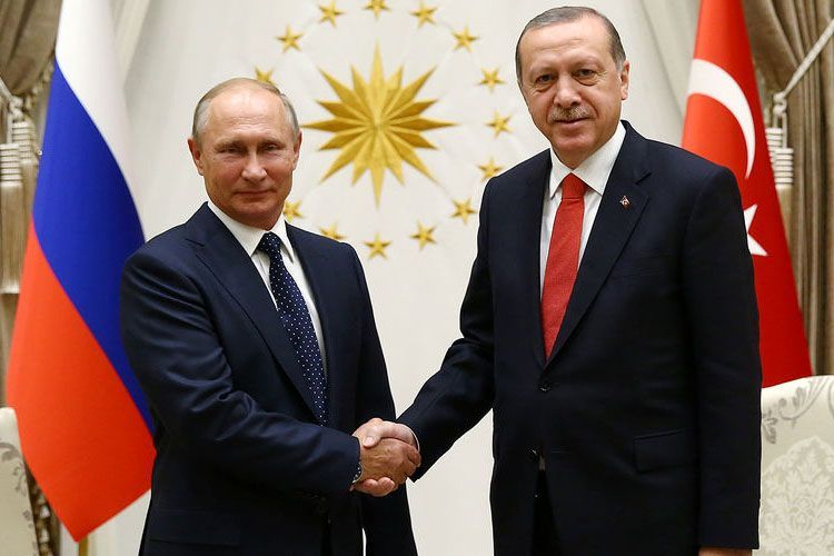 Путин и Эрдоган обсудили ситуацию в Ливии и Сирии 