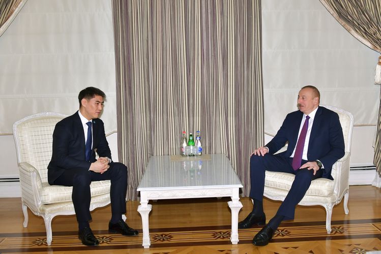 Президент Ильхам Алиев принял министра иностранных дел Кыргызстана  - ОБНОВЛЕНО