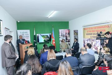 Bakıda Kəşmirlə Həmrəylik Günü qeyd olunub - FOTO