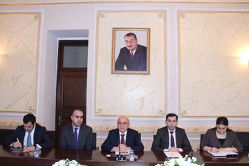 Mübariz Qurbanlı yəhudilərdən ibarət ABŞ nümayəndə heyətinin üzvləri ilə görüşüb