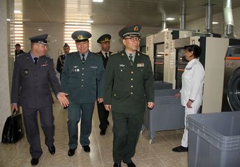 Military attachés of foreign countries in Azerbaijan visited the Military Lyceum named after Jamshid Nakhchivanski