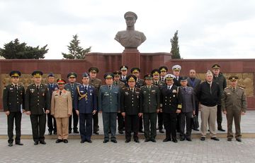 Military attachés of foreign countries in Azerbaijan visited the Military Lyceum named after Jamshid Nakhchivanski