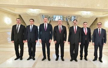 Prezident İlham Əliyev Mövlud Çavuşoğlunu qəbul edib - YENİLƏNİB