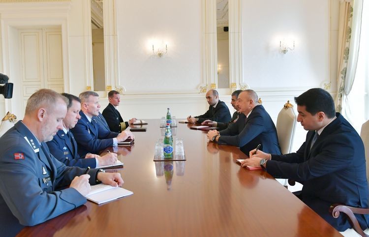Президент Ильхам Алиев принял верховного главнокомандующего ОВС НАТО  - ОБНОВЛЕНО