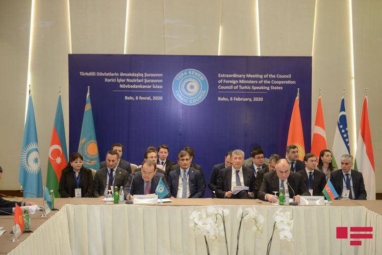 Agenda of extraordinary meeting of FMs of Turkic Council disclosed