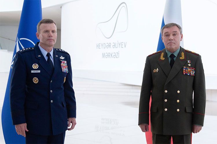 NATO Supreme Allied Commander Europe and Chief of General Staff of the Armed Forces of Russia met in Baku