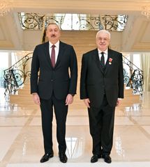 Prezident İlham Əliyev Mixail Qusmana “Şərəf” ordenini təqdim edib - YENİLƏNİB