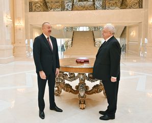 Prezident İlham Əliyev Mixail Qusmana “Şərəf” ordenini təqdim edib - YENİLƏNİB