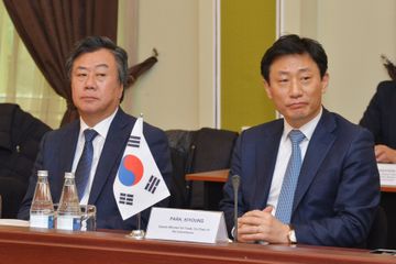Bakıda Azərbaycan-Koreya Hökumətlərarası İqtisadi Əməkdaşlıq üzrə Birgə Komissiyanın iclası keçirilib - FOTO - VİDEO
