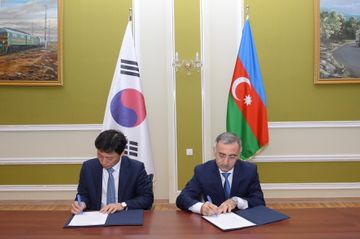 Bakıda Azərbaycan-Koreya Hökumətlərarası İqtisadi Əməkdaşlıq üzrə Birgə Komissiyanın iclası keçirilib - FOTO - VİDEO