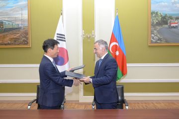 Bakıda Azərbaycan-Koreya Hökumətlərarası İqtisadi Əməkdaşlıq üzrə Birgə Komissiyanın iclası keçirilib - FOTO - VİDEO