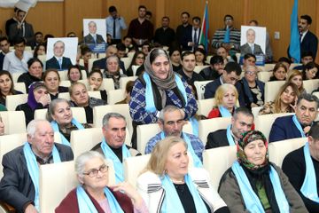 ® Binəqədi seçiciləri "Daha güclü Azərbaycan naminə" Kamaləddin Qafarova səs verəcəklər