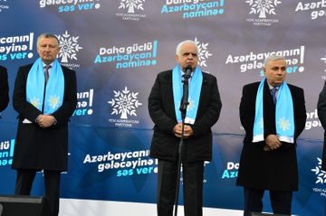 ®Deputatlığa namizəd Məşhur Məmmədovun seçicilərlə zirvə görüşü keçirilib