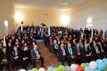 ® Deputatlığa namizəd Ağalar Vəliyevin Goranboyun Qızılhacılı qəsəbəsində seçicilərlə görüşü keçirilib