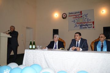 ® Deputatlığa namizəd Ağalar Vəliyevin Goranboyun Qızılhacılı qəsəbəsində seçicilərlə görüşü keçirilib