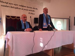 ® Azər Badamovun növbəti görüşü Qusarın təhsil işçiləri ilə olub