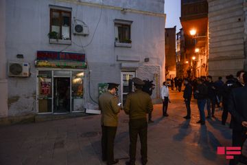 İçərişəhərdə yaşayış binasında partlayış olub, xəsarət alanlar var - YENİLƏNİB-1 - FOTO