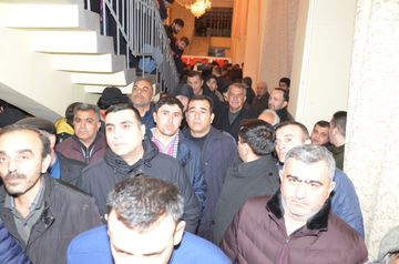 ® İqbal Ağazadənin  kitabxanadakı  görüşündə yenə izdiham yaşandı