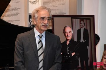 Qara Qarayevin Ev Muzeyində Polad Bülbüloğlu ilə görüş olub - FOTOSESSİYA
