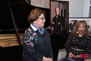 Qara Qarayevin Ev Muzeyində Polad Bülbüloğlu ilə görüş olub - FOTOSESSİYA