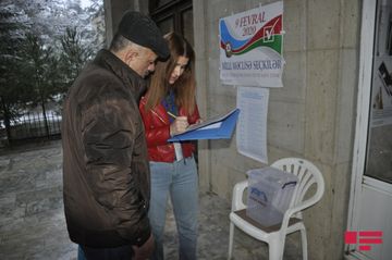 46 saylı Şirvan seçki dairəsində seçkini 660 yerli müşahidəçi izləyir