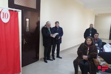 ATƏT-in qısamüddətli müşahidə missiyasının rəhbəri səsvermə prosesini izləyir