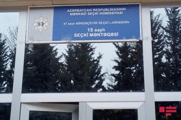 Beynəlxalq müşahidəçilər Mingəçevirdə seçki prosesi izləyir - FOTO