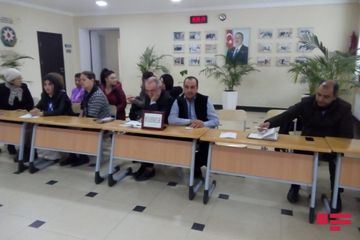 Beynəlxalq müşahidəçilər Mingəçevirdə seçki prosesi izləyir - FOTO