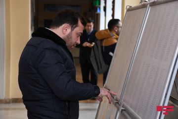 Azərbaycanda parlament seçkiləri keçirilir - FOTOSESSİYA