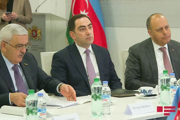 Tbilisidə Azərbaycan-Gürcüstan iqtisadi əlaqələrinin genişləndirilməsi müzakirə olunub - FOTO