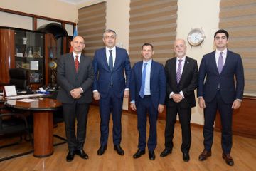 Nazir Ramin Quluzadə Ukrayna və Meksika nümayəndə heyətləri ilə görüşüb - FOTO