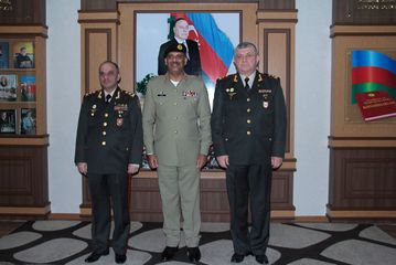 Pakistan hərbi nümayəndə heyəti Bakıda səfərdədir