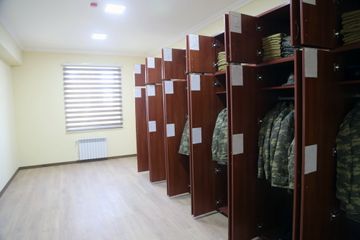 HHQ-nin hərbi hissəsində yeni obyektlər istifadəyə verilib