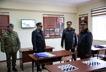HHQ-nin hərbi hissəsində yeni obyektlər istifadəyə verilib