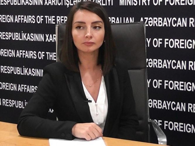 Leyla Abdullayeva: "This statement reveals the true intentions of the leadership of Armenia"