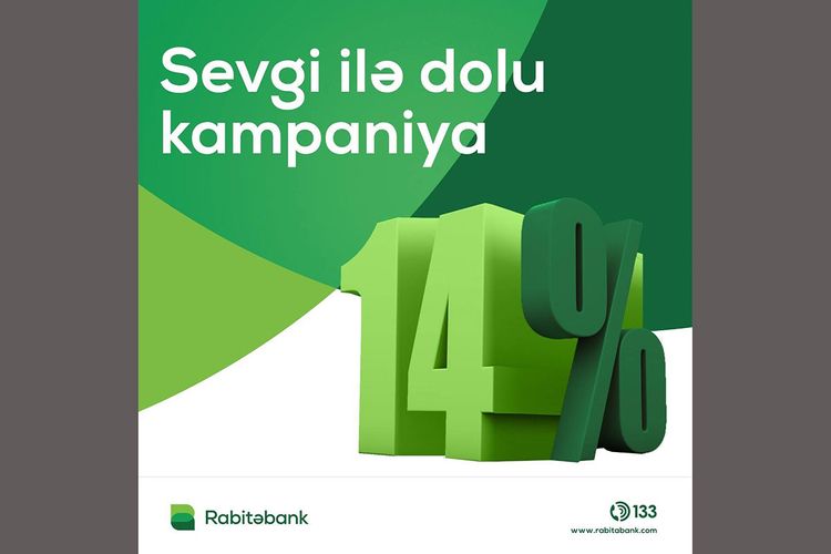 "Rabitəbank" sevgililər günü ilə əlaqədar iki kampaniya keçirir