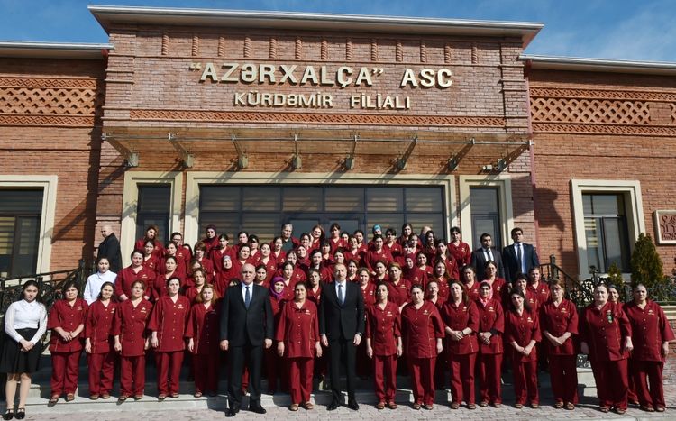 “Azərxalça” ASC-nin Kürdəmir filialının açılışı olub  - YENİLƏNİB