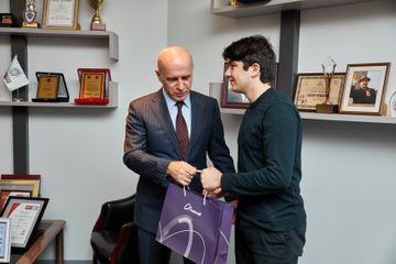 "Azercell"in rəhbərliyi olimpiada qalibləri ilə görüşüb - FOTO