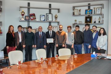 "Azercell"in rəhbərliyi olimpiada qalibləri ilə görüşüb - FOTO