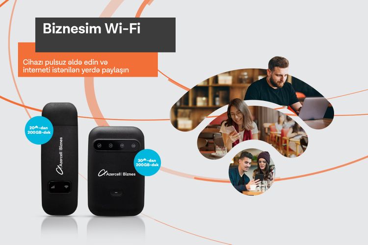"Azercell" yeni "Biznesim Wi-Fi" təkliflini təqdim edib