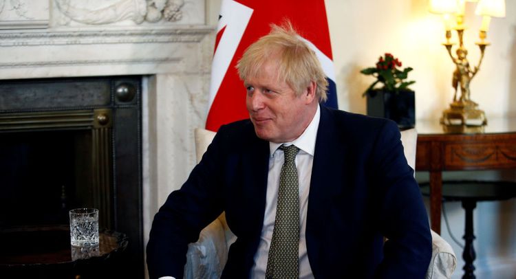 Boris Johnson names Rishi Sunak UK