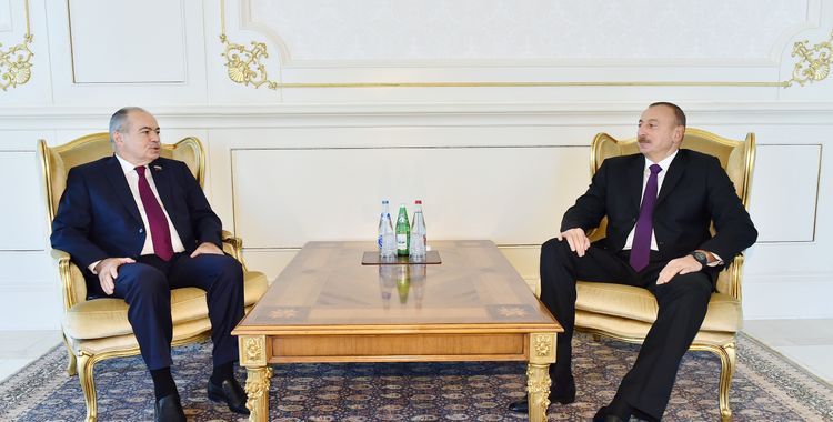 Ilyas Umakhanov congratulates Azerbaijani President Ilham Aliyev